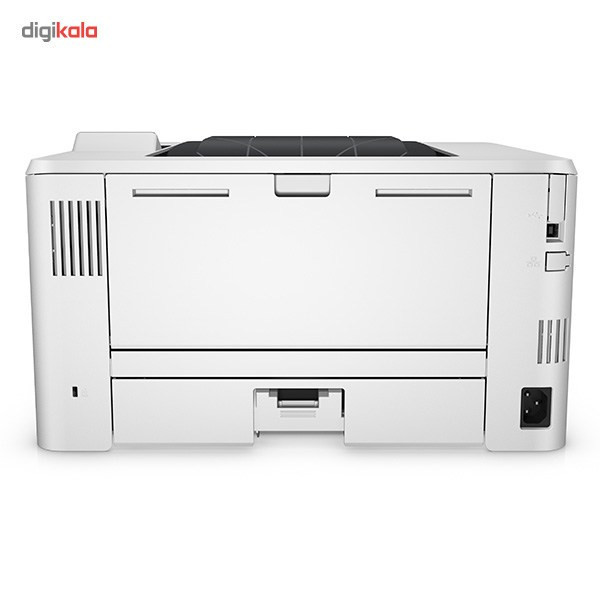 پرینتر اچ پی تک رنگ تک کاره با چاپ لیزری مدل LaserJet Pro M402dn، سایز چاپ A4، مجهز به چاپ دو روی خودکار، سرعت چاپ بالا