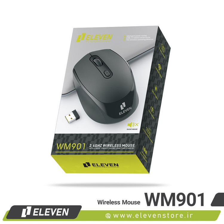 ماوس بی سیم ایلون مدل WM901