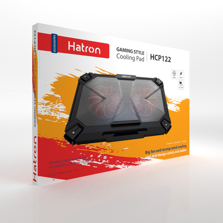 پایه خنک کننده لپ تاپ هترون مدل HCP122